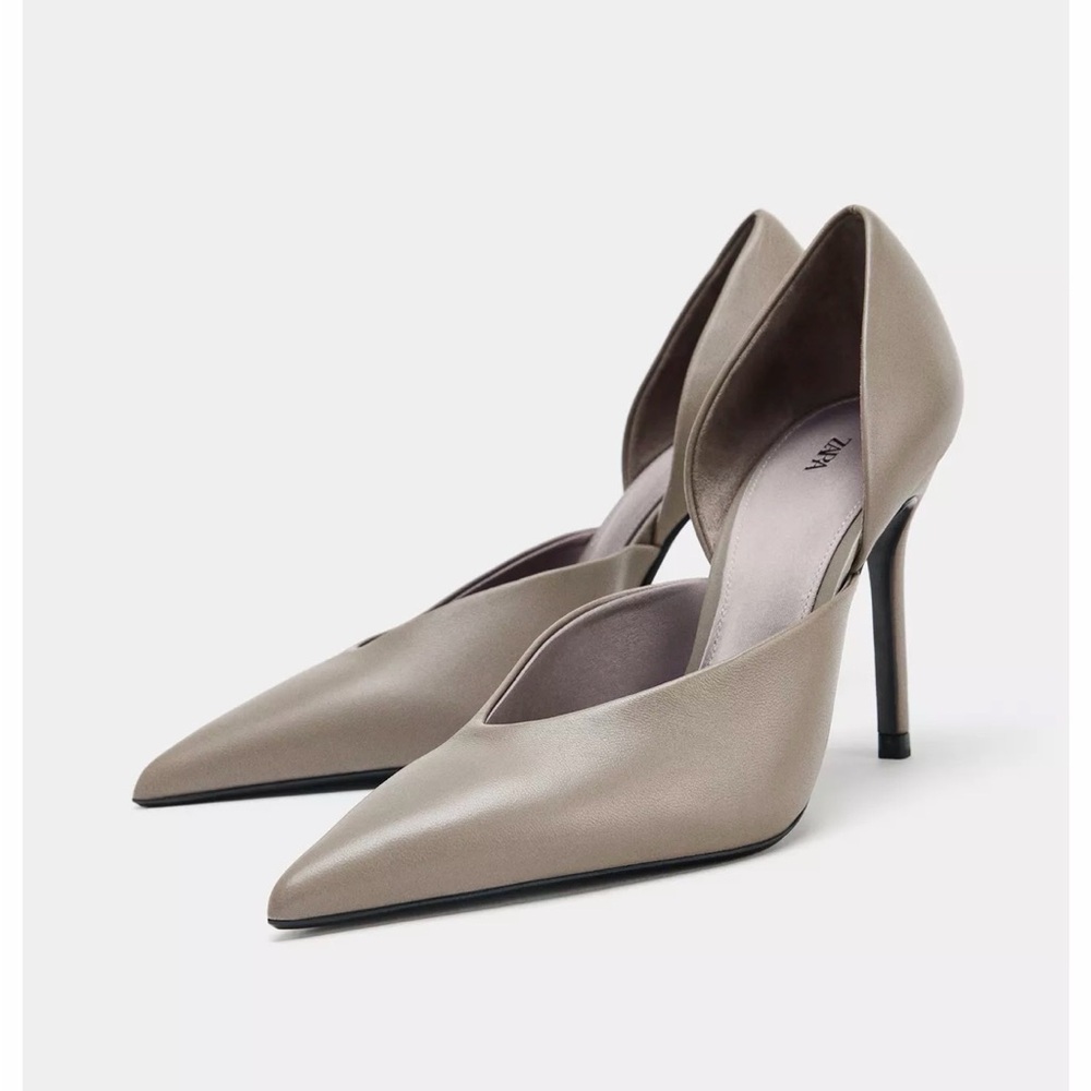 Elegant real leather  High Heels